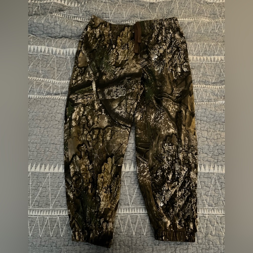 Camouflage Tapered Sweatpants